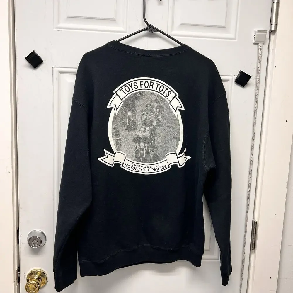 Toys For Tots Hoodie December 2nd 2001 Size L - INDIE Casual Outerwear NOC3836
